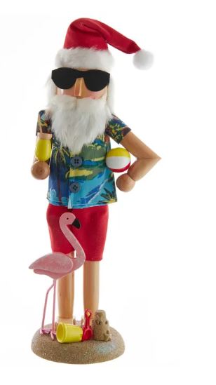 15.5 Beach Santa Nutcracker