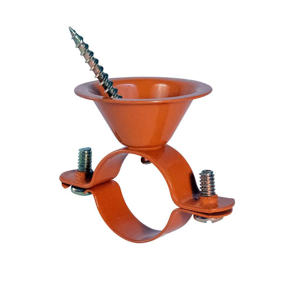 The Plumber's Choice 1 in. Pipe Bell Hanger in Copper Plated Steel 01HBECP-N