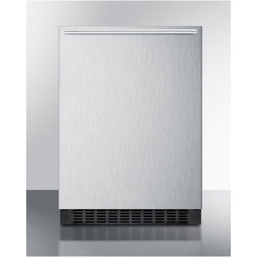 Summit Appliance FF64BXSSHH Frost-Free All-Refrigerator For Built-In Or Freestanding Use，