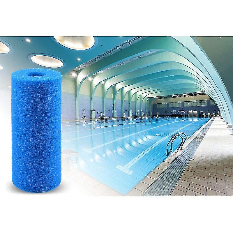 4 Pieces Swimming Pool Filter， Swimming Pool Filter Foam Sponge， Foam Pool Filter， Filter Sponge， Swimming Pool Filter Reusable Washable Pool Filter F