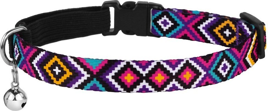 CollarDirect Tribal Pattern Ethnic Design Nylon Cat Collar