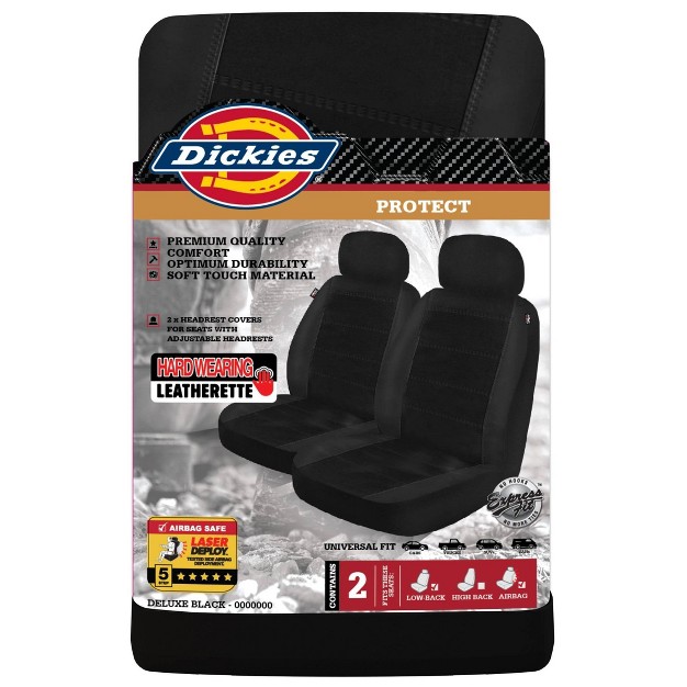 Dickies 2pc Custom Lb Deluxe Black Set Cover