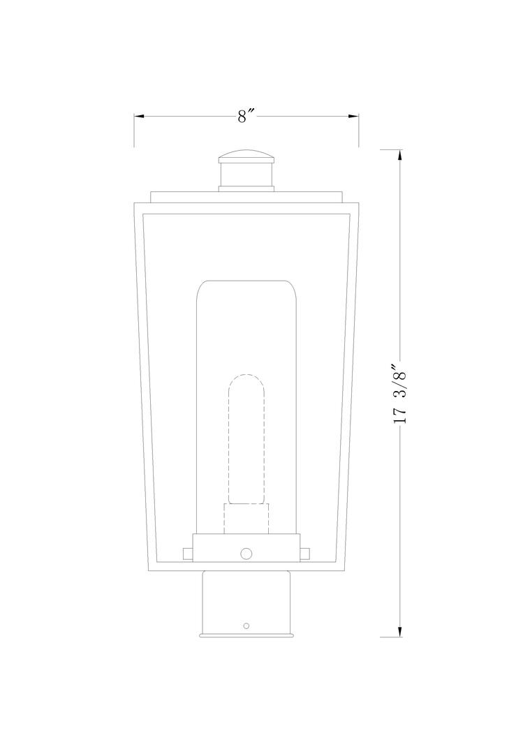 Z-Lite 595PHMRBK