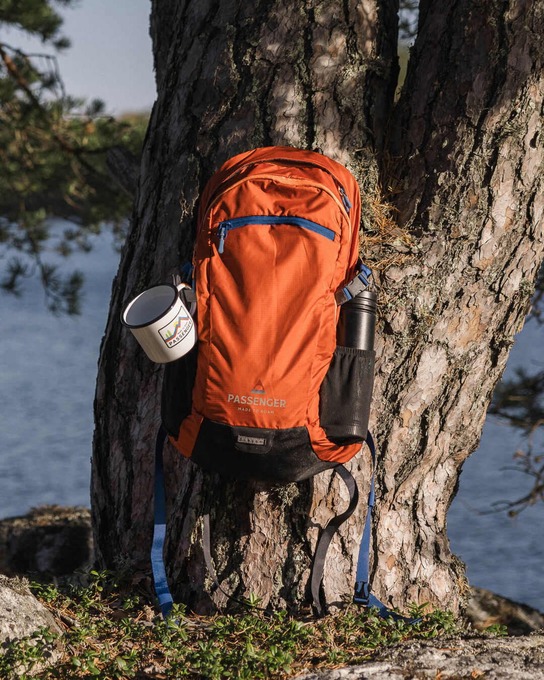 Track Recycled 30L Backpack - Rust