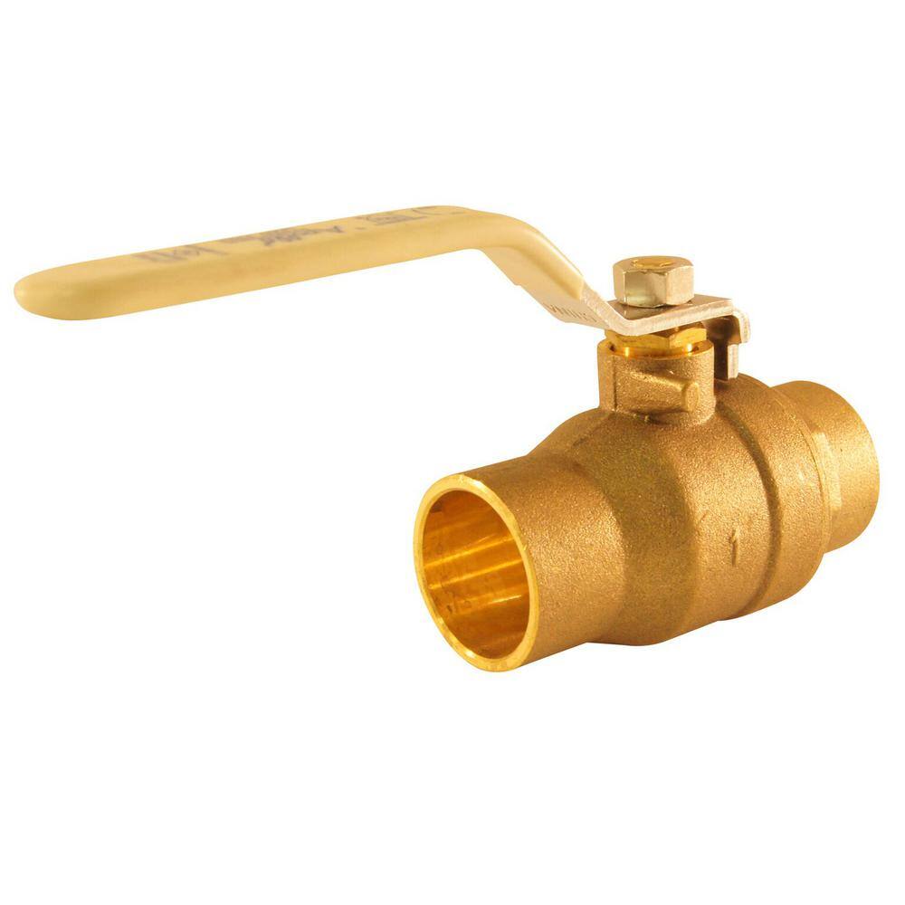 Apollo 1 in. Lead Free Brass SWT x SWT Ball Valve 94ALF20501A