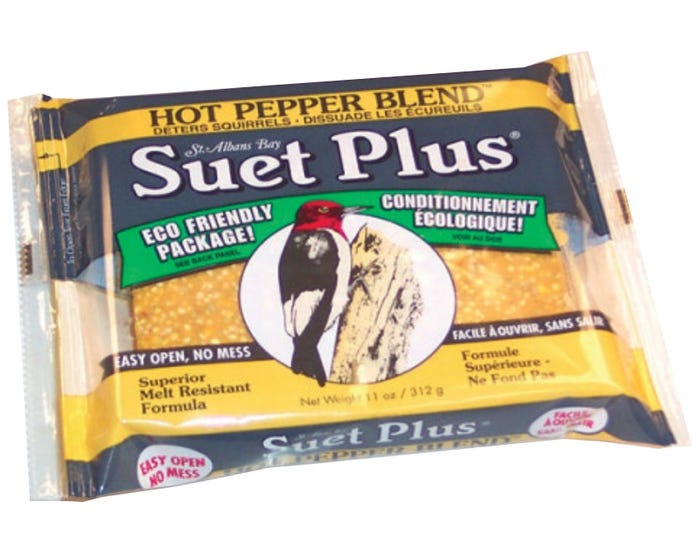 St Albans Bay Hot Pepper Blend Suet Cake - 211