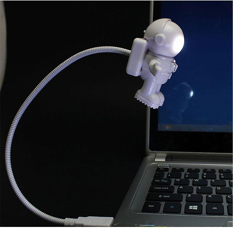 Creative Spaceman Astronaut Led Flexible Usb Light Night Light For Kids Toy Laptop Pc Notebook Toys For Children For Sleep Well