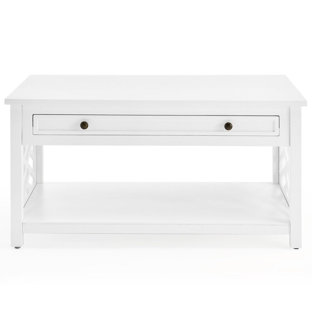 Porch   Den Altadena 3 piece Coffee and End Table Set with Drawers