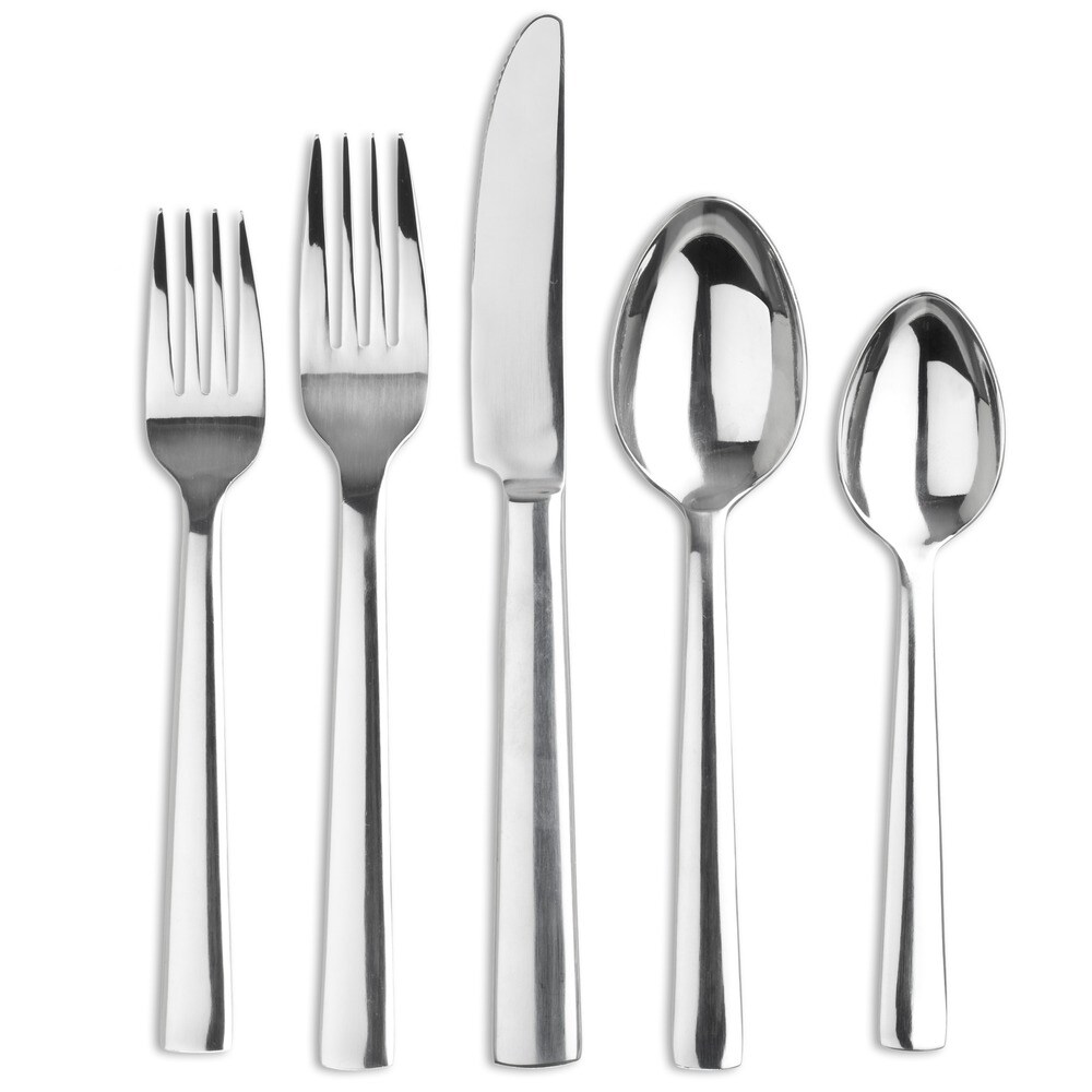 Ginkgo Norse Service for Eight 42 Piece Flatware Set