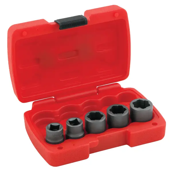 Performance Tool 5 Piece Bolt Extractor Set