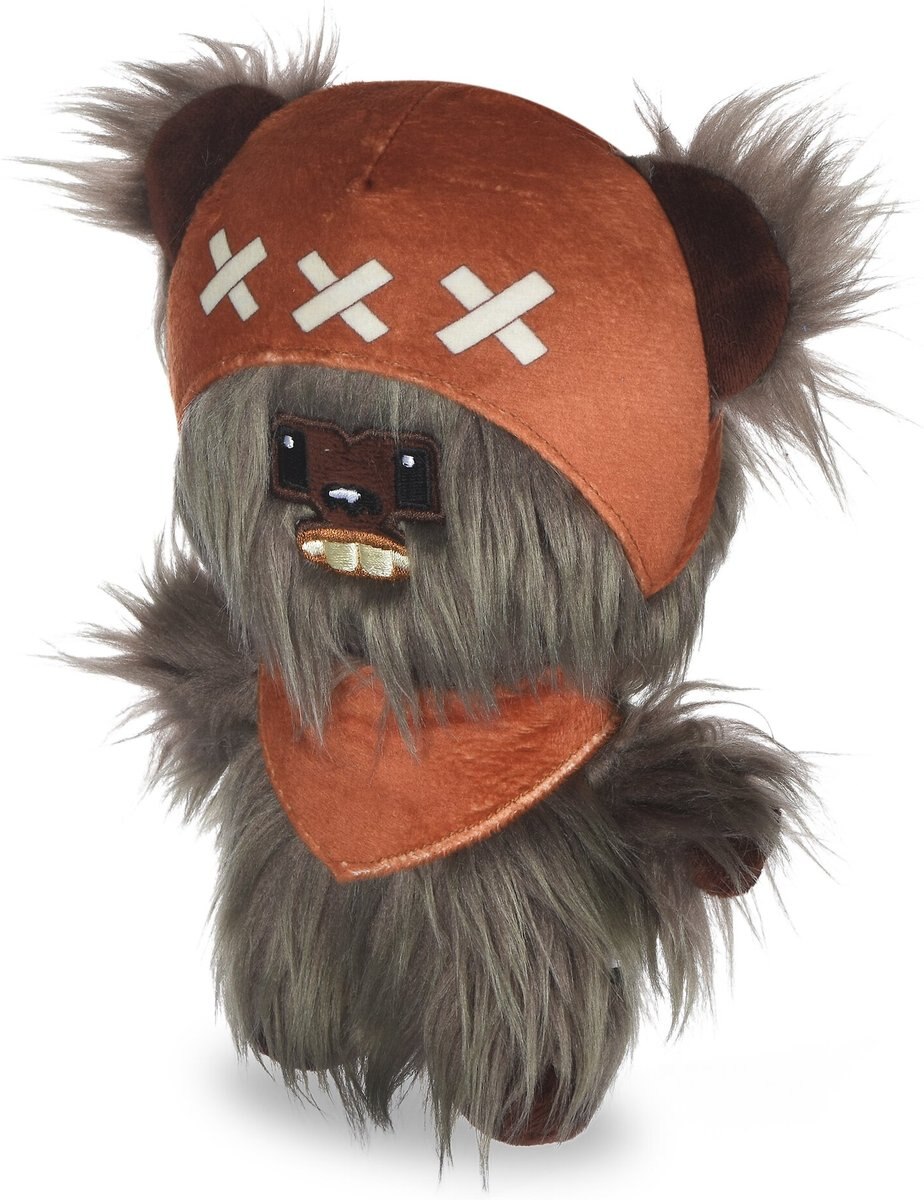 Fetch For Pets Star Wars: Ewok Squeaky Plush Dog Toy