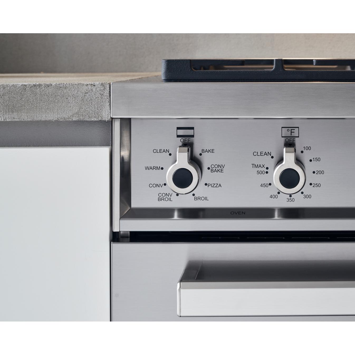 Bertazzoni 30-inch Freestanding Dual Fuel Range with Self-Clean Oven PROF304DFSBIT