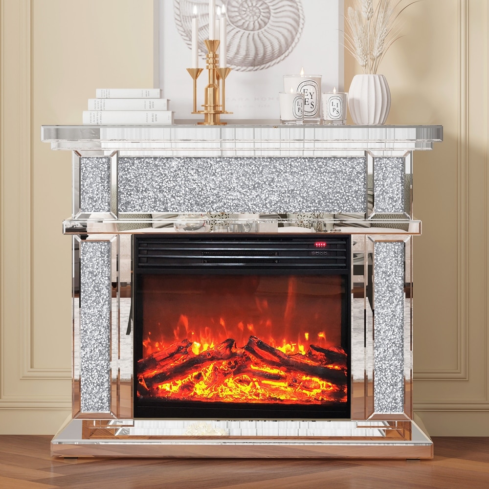 KOHROS Fireplace Mantel Freestanding Heater