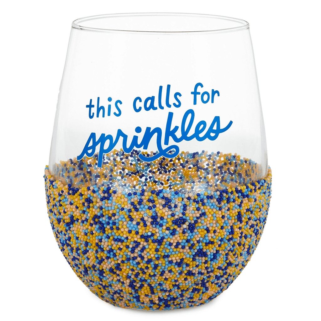 Hallmark  Sprinkle Dip Wine Glass, 16 oz.