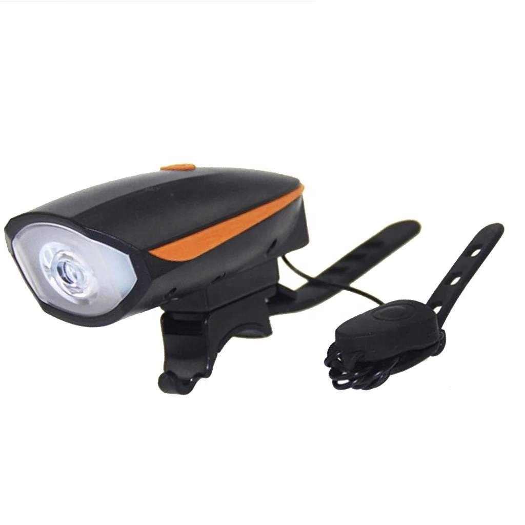 Sound   3 Lighting Modes  2 Sounds Bike Light Set Bicycle Front Light Battery Power Waterproof Cycling Headlight With Loud