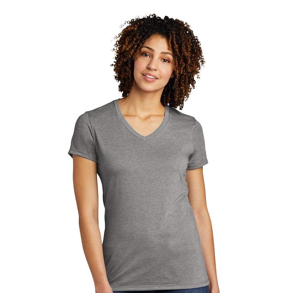 Allmade Women's Tri-Blend V-Neck T-Shirt