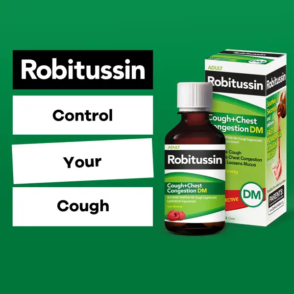 Robitussin Cough and Chest Congestion DM Syrup