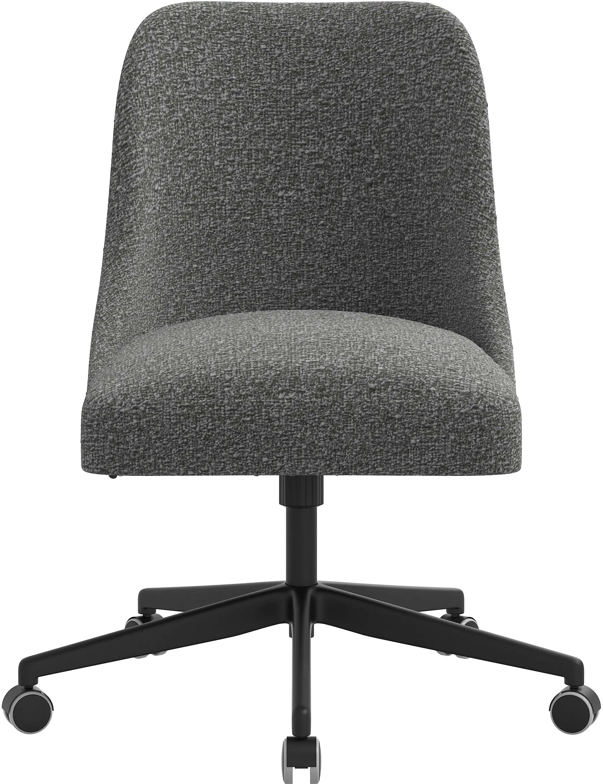 Spencer Smoke Gray Office Chair - Skyline Furniture