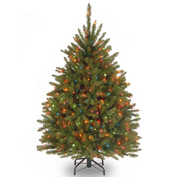 National Tree Company 4.5 ft. Fir Prelit or Unlit Artificial Hinged Tree