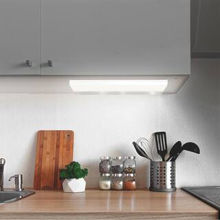 Feit Electric 20.4 in. Plug-In Integrated LED Tunable White Linkable Smart Home Wi-Fi Connected Wireless Under Cabinet Light (4-Pack) UCL24CCTCAAG4