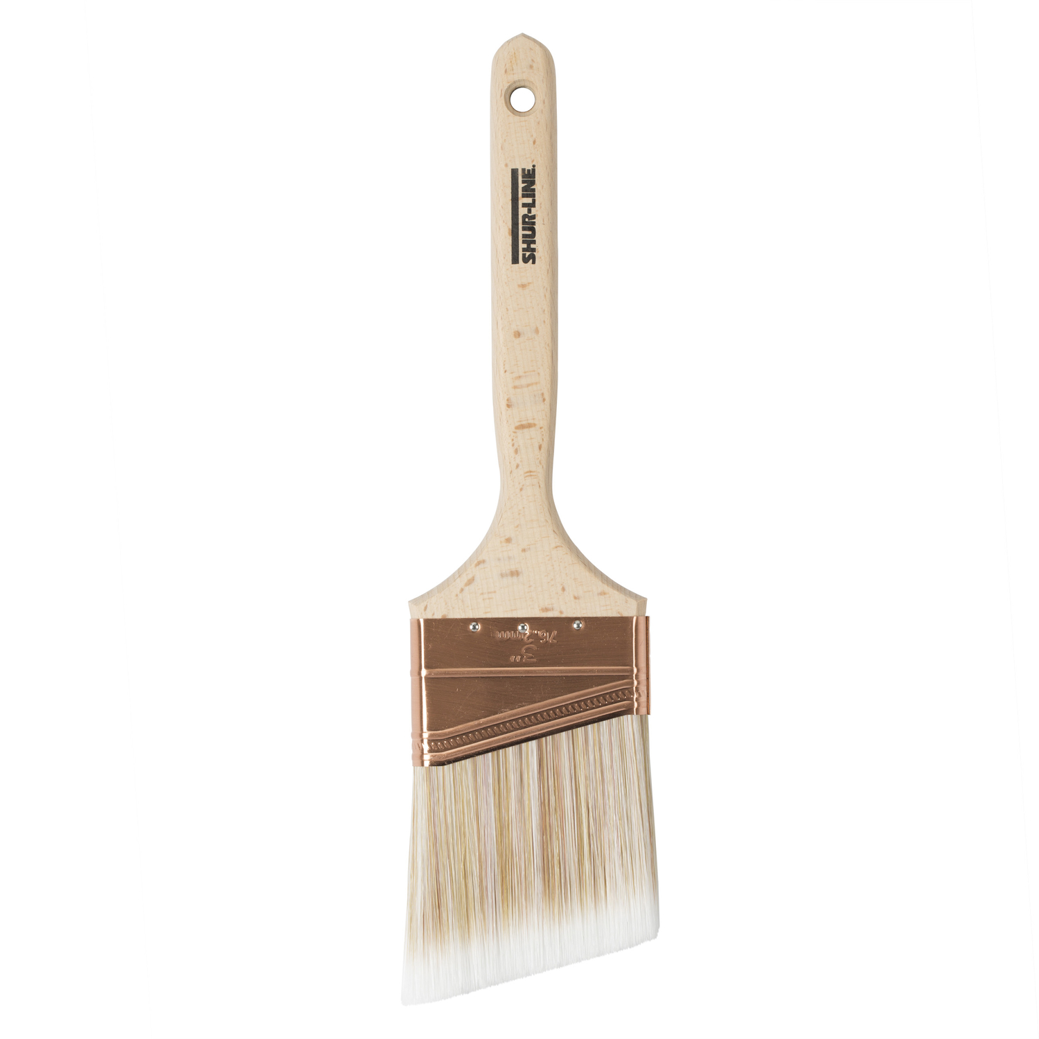 Shur-Line Wood Handle Paint Brush Angle 3 in. All Paints