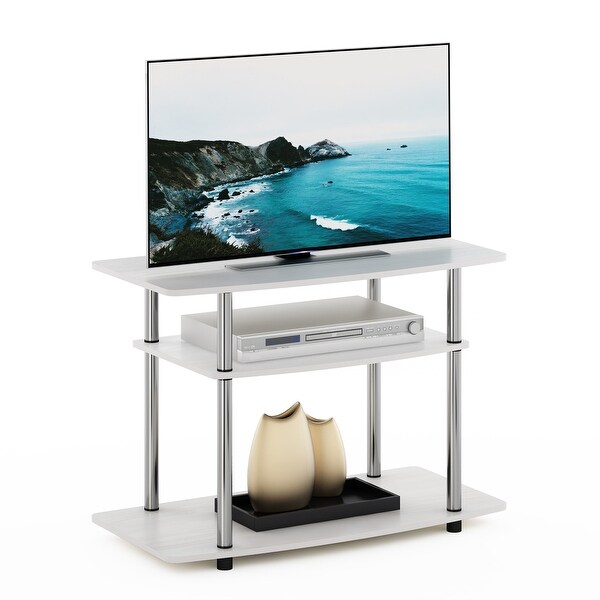 Furinno Turn-N-Tube No Tools 3-Tier TV Stands