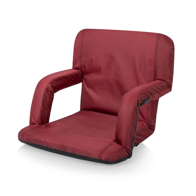 Picnic Time Ventura Stadium Seat Burgundy