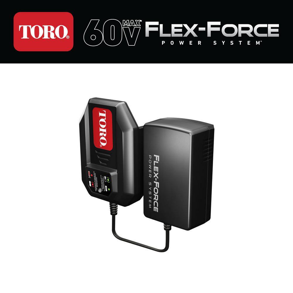 Toro 60-Volt Max Lithium-Ion Standard Battery Charger 88610