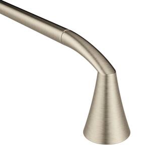 MOEN Glyde 24 in. Towel Bar in Brushed Nickel YB2324BN