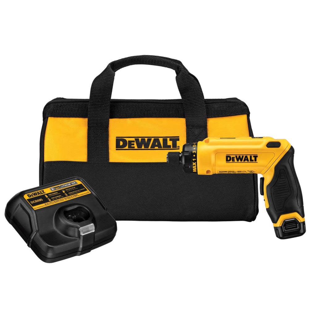 DEWALT 8V MAX MAC SCREWDRIVER 1 BATTERY KIT DCF680N1 from DEWALT