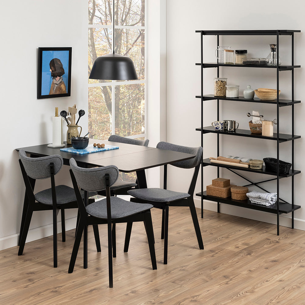 KREMAN Shelving Unit 94cm - Black