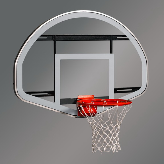 Draper Fan Shaped Basketball Backboard