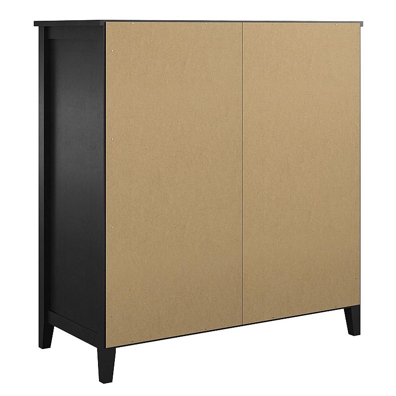 Ameriwood Home Tuxedo Bar Storage Cabinet