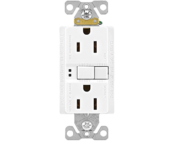 Cooper Wiring Devices SGF15W GFCI Self Test   15A ...