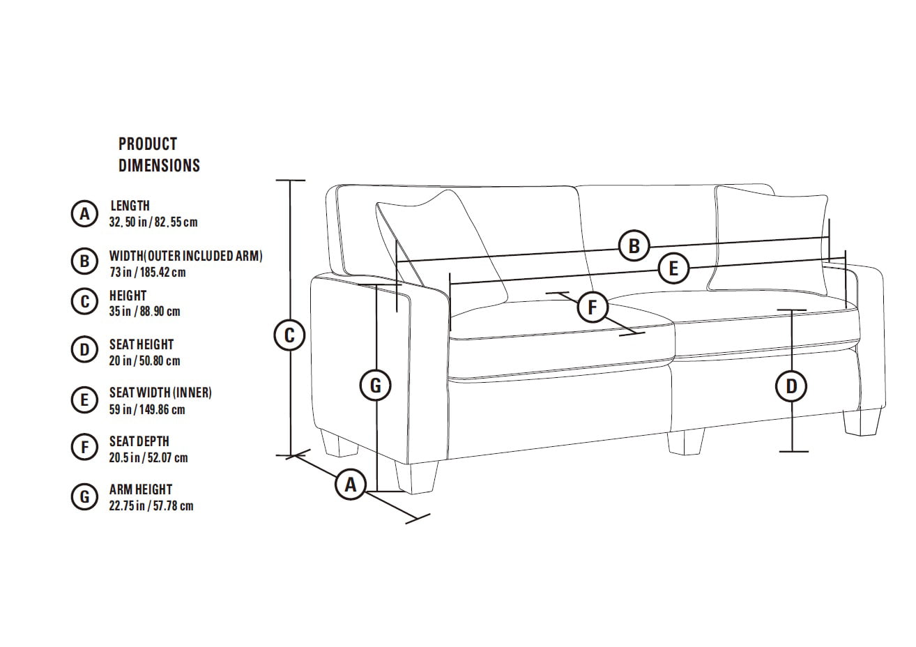 Serta RTA Palisades Collection 73