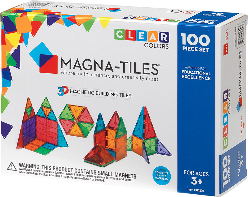 Magna Tiles 100 Piece Clear