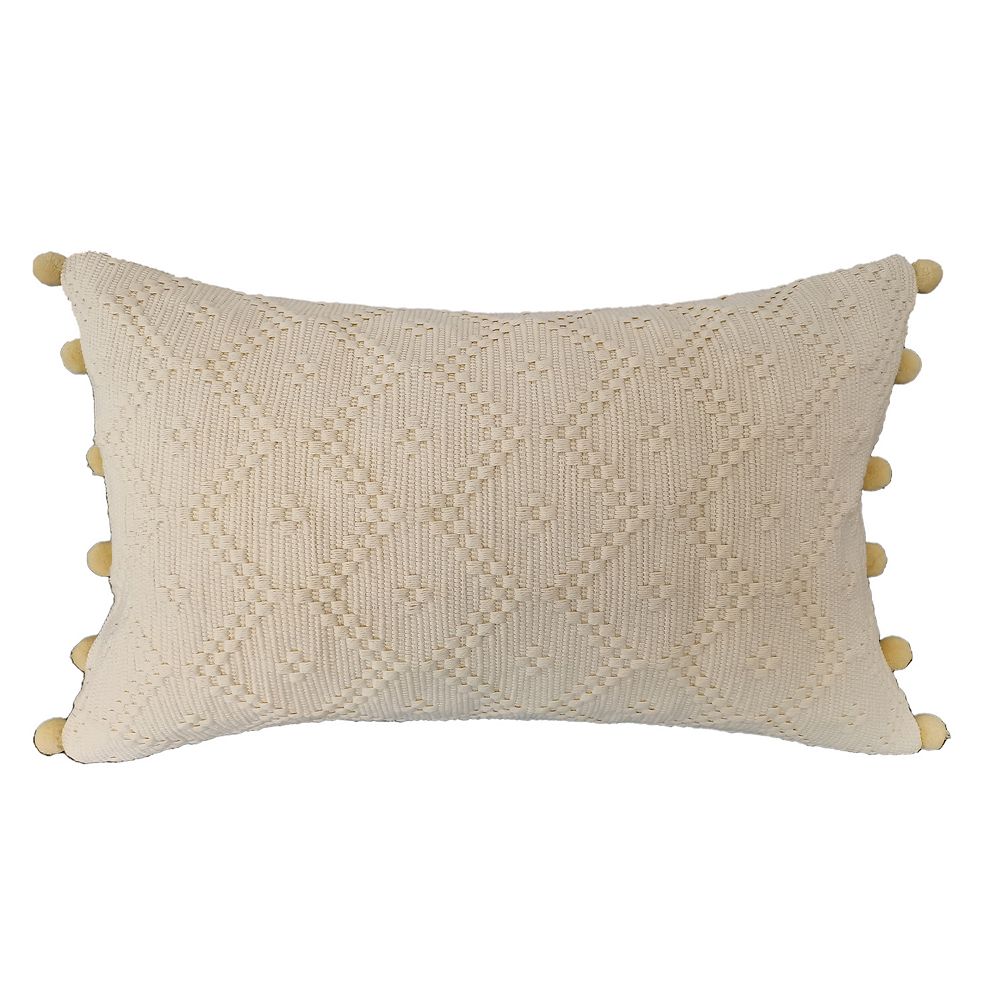 Sonoma Goods For Life? Yellow Texture Woven Pillow