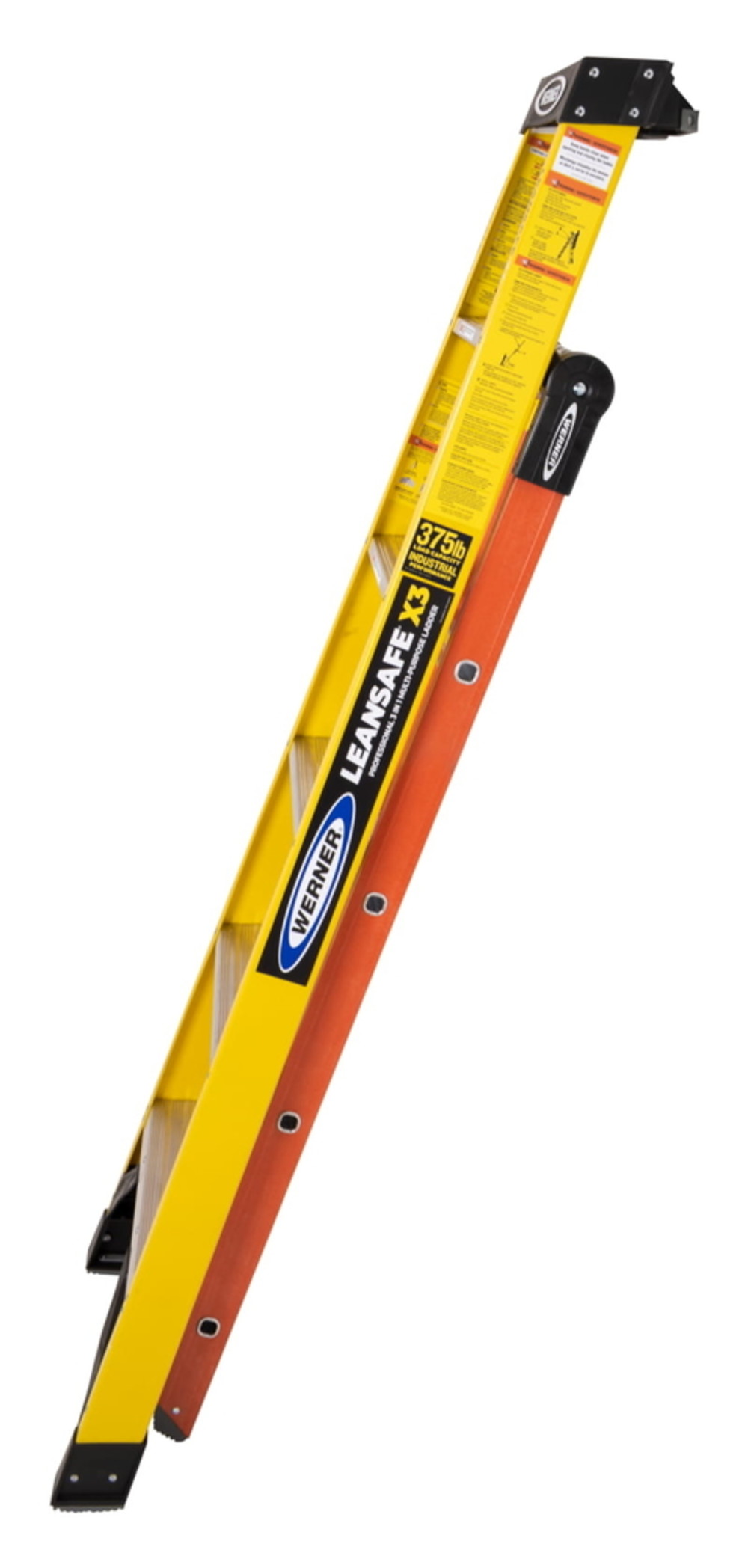 LEANSAFE? X3 Professional 3 in 1 Multi-purpose Ladder ;