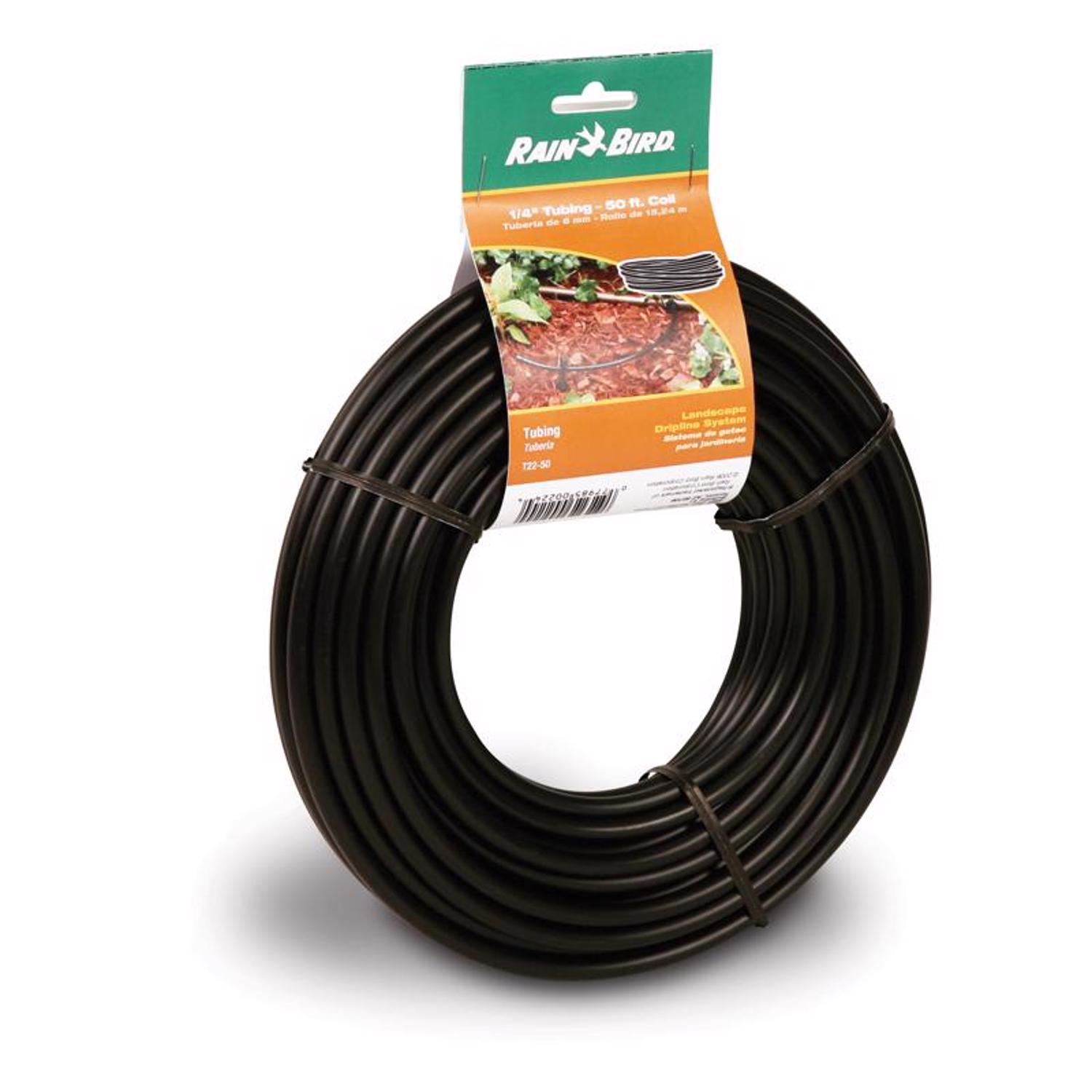 Rain Bird Plastic Drip Irrigation Tubing 1/4 in. D X 50 ft. L