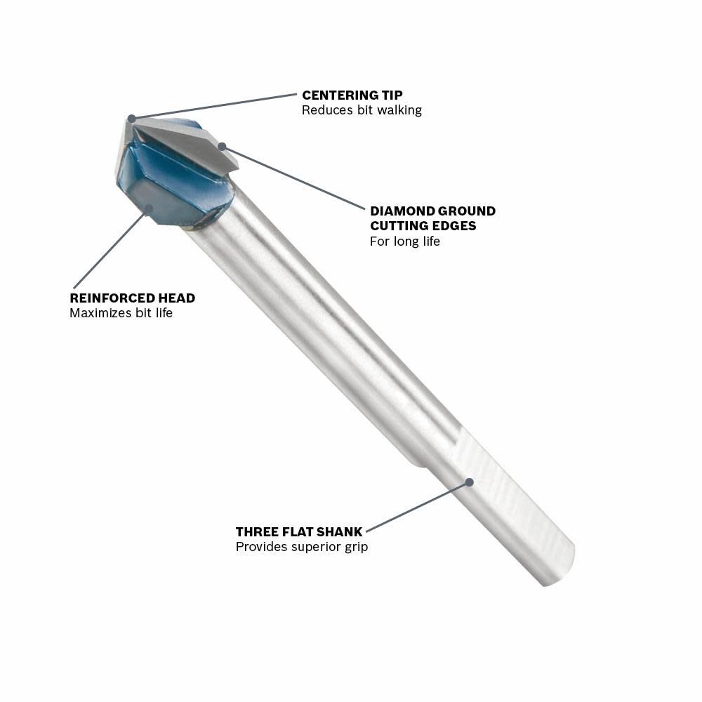 Bosch Glass and Tile Bit GT100B730 from Bosch