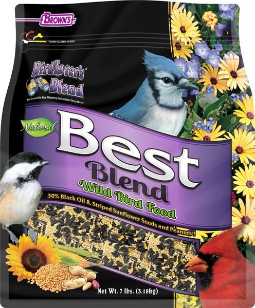 Brown's Bird Lover's Blend Best Blend Wild Bird Food