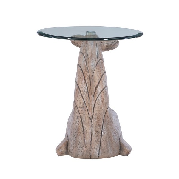 Powell Winifred Whale Side Table Driftwood