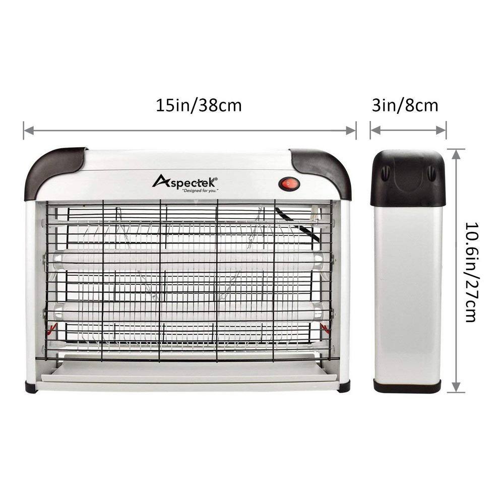 Aspectek 15.5 in. 20-Watt Electronic Indoor Zapper Insect Killer HR292-1