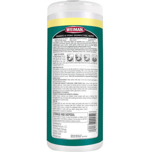 Weiman Products Granite  ampStone Disinfecting W...