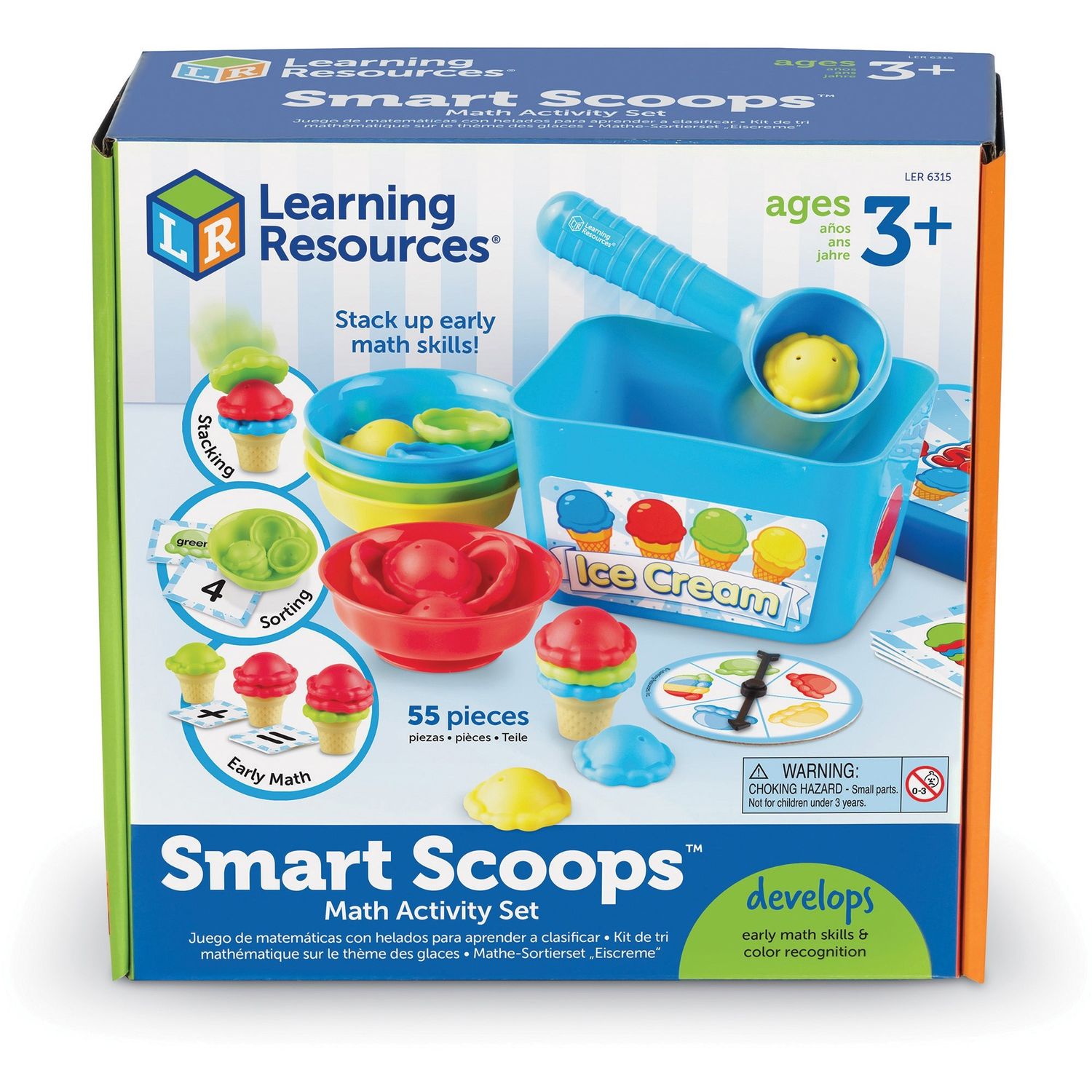 Smart Scoops Math Activity Set by Learning Resources LRNLER6315