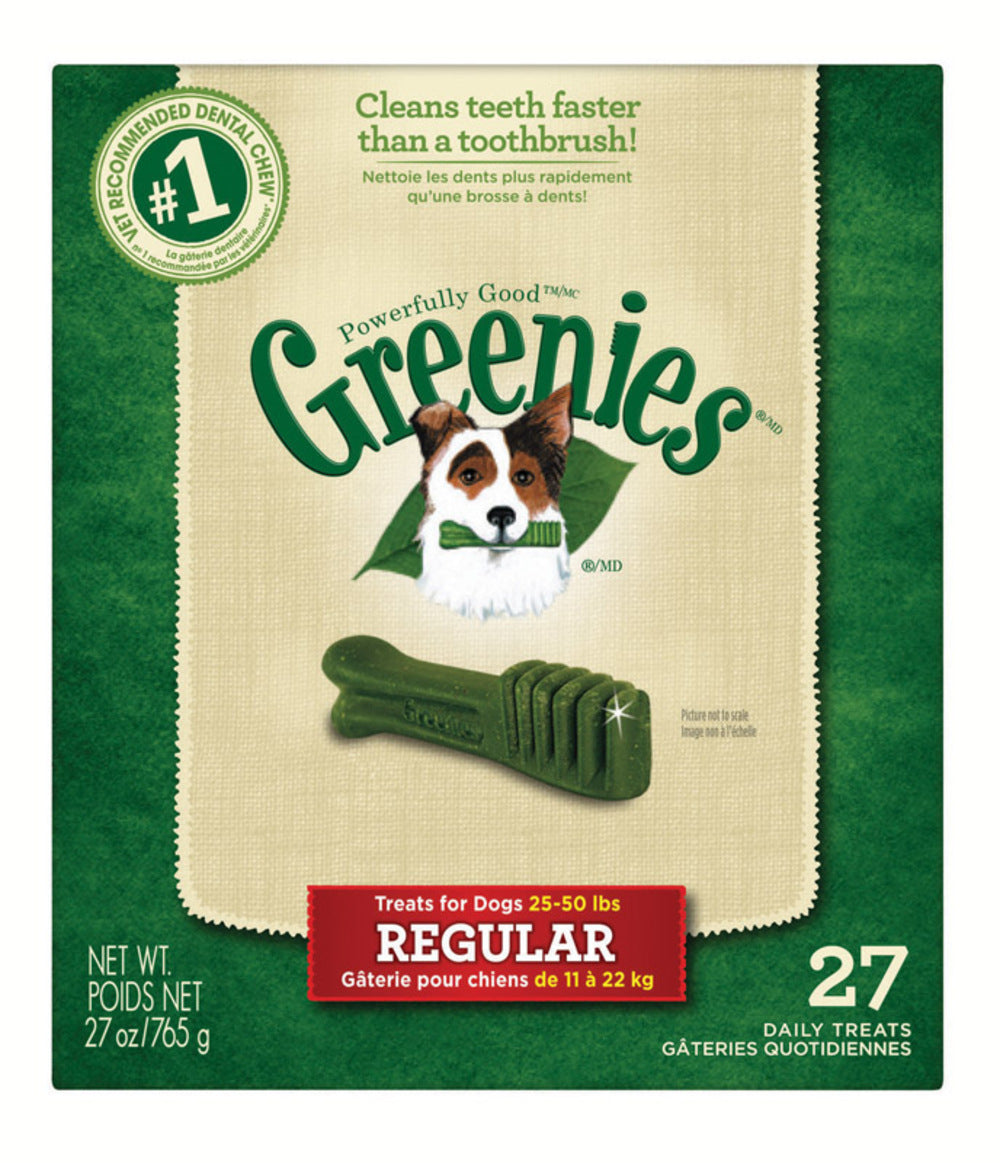 GREENIE DOG TREAT TUB RG