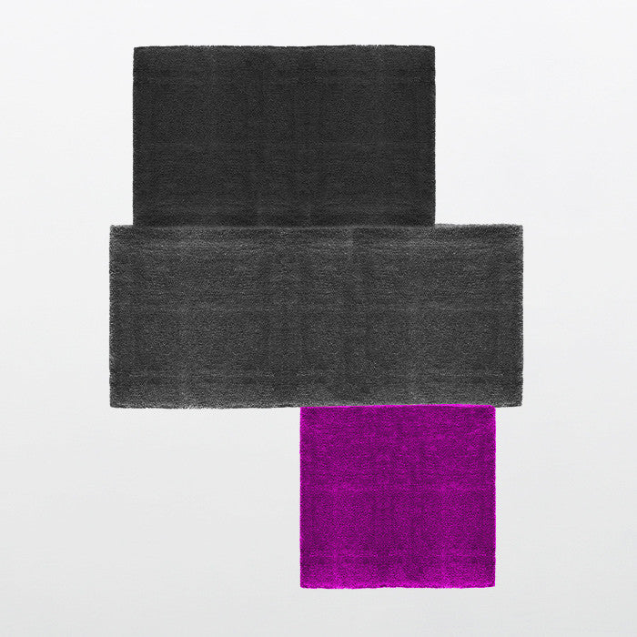 Pieces de Tokyo Collection 100% Wool Area Rug in Assorted Colors