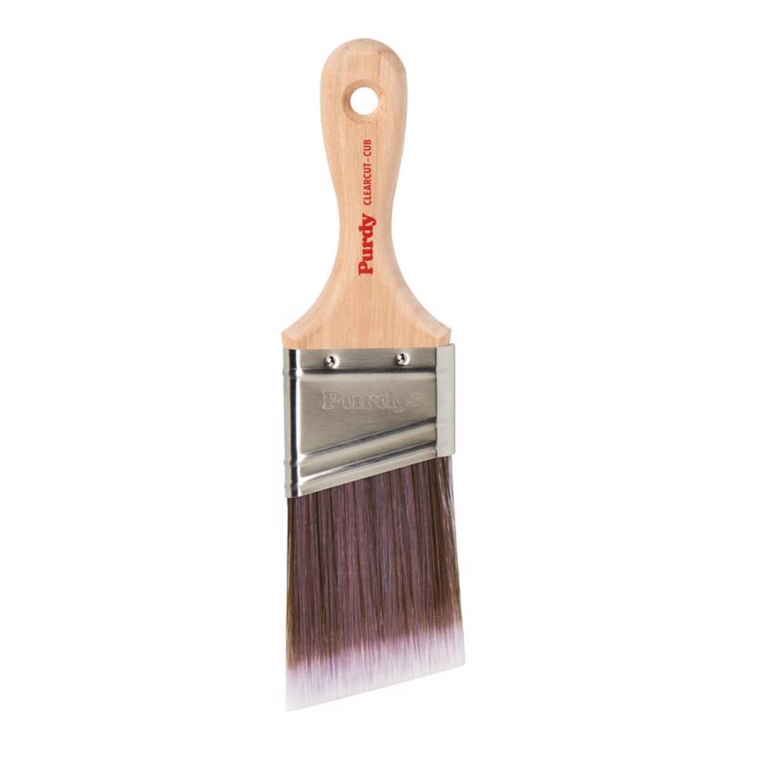 Purdy Clearcut Cub 2 in. Stiff Angle Trim Paint Brush