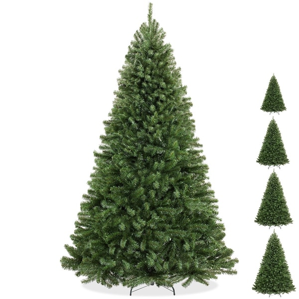 Realistic Green Spruce Artificial Christmas Tree with Stand