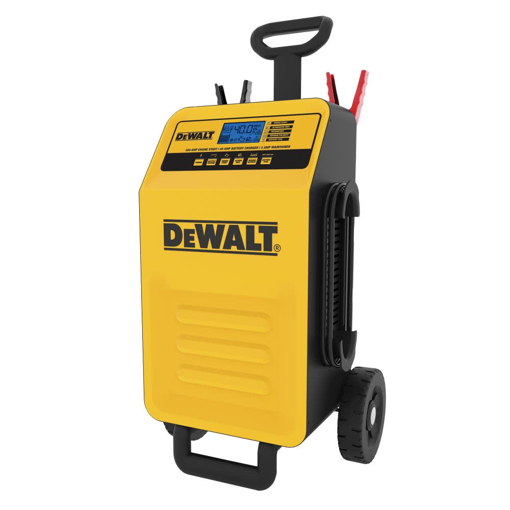 DW Battery Charger Rolling Maintainer With Engine Start DXAEC200 from DW